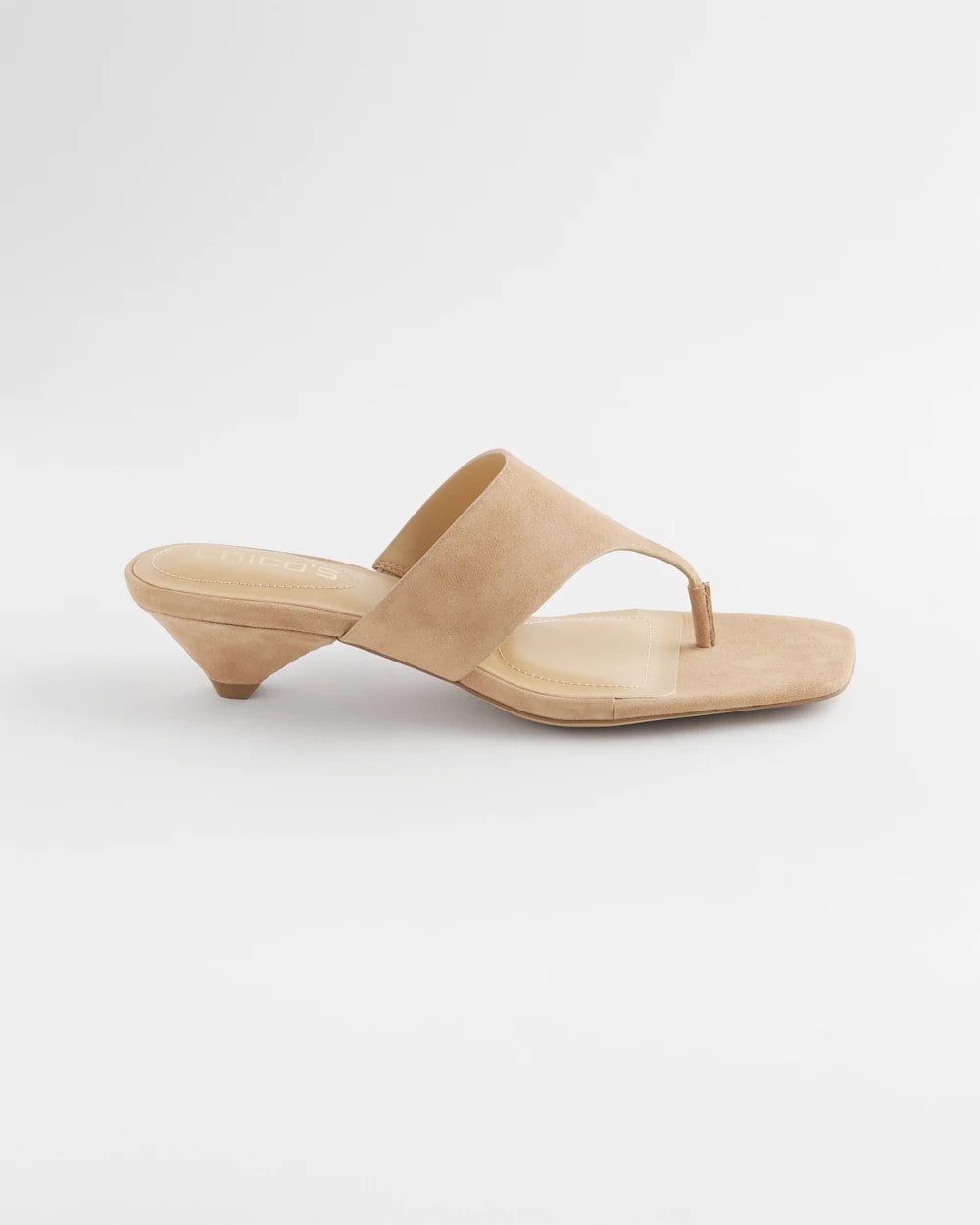 Julia Suede Kitten Heel Light Tan - Chico's