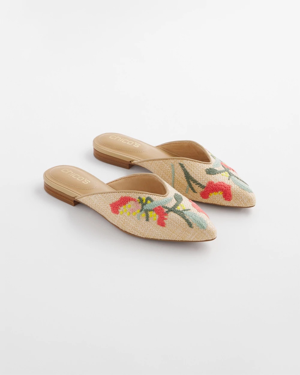 Gabby Raffia Mule Multi - Chico's