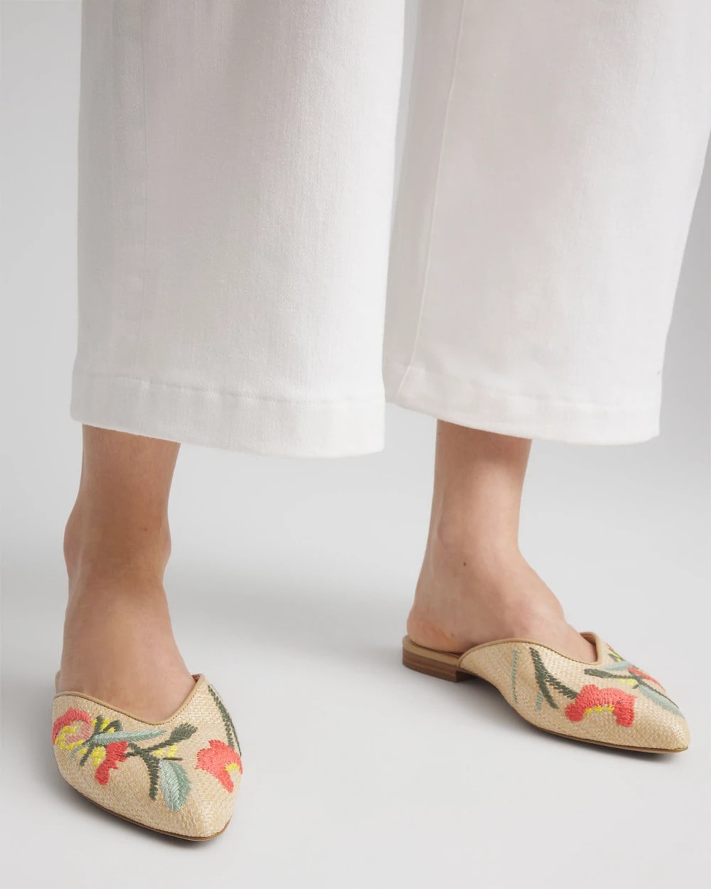 Gabby Raffia Mule Multi - Chico's