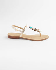 Beach Parrot T-Strap Sandals Multi - Chico's