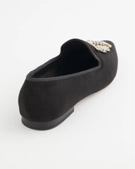 Black Microsuede Loafers Black - Chico's