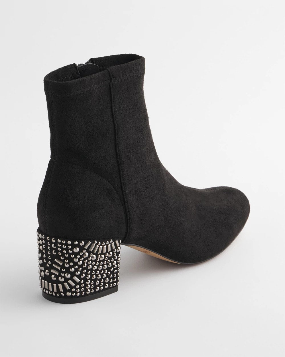 Embellished Destiny Art Deco Boot Heels Black - Chico's