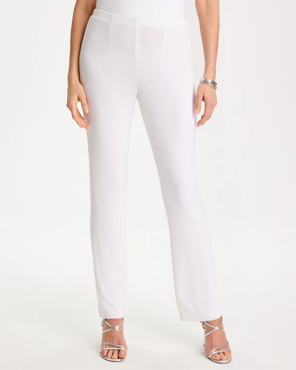 Travelers™ No Tummy Lined Pants Travelers Winter Drift - Chico's