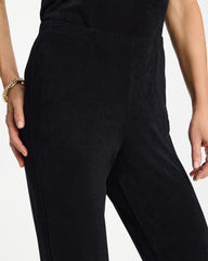 Petite Travelers™ Crinkle Textured Pants Black - Chico's