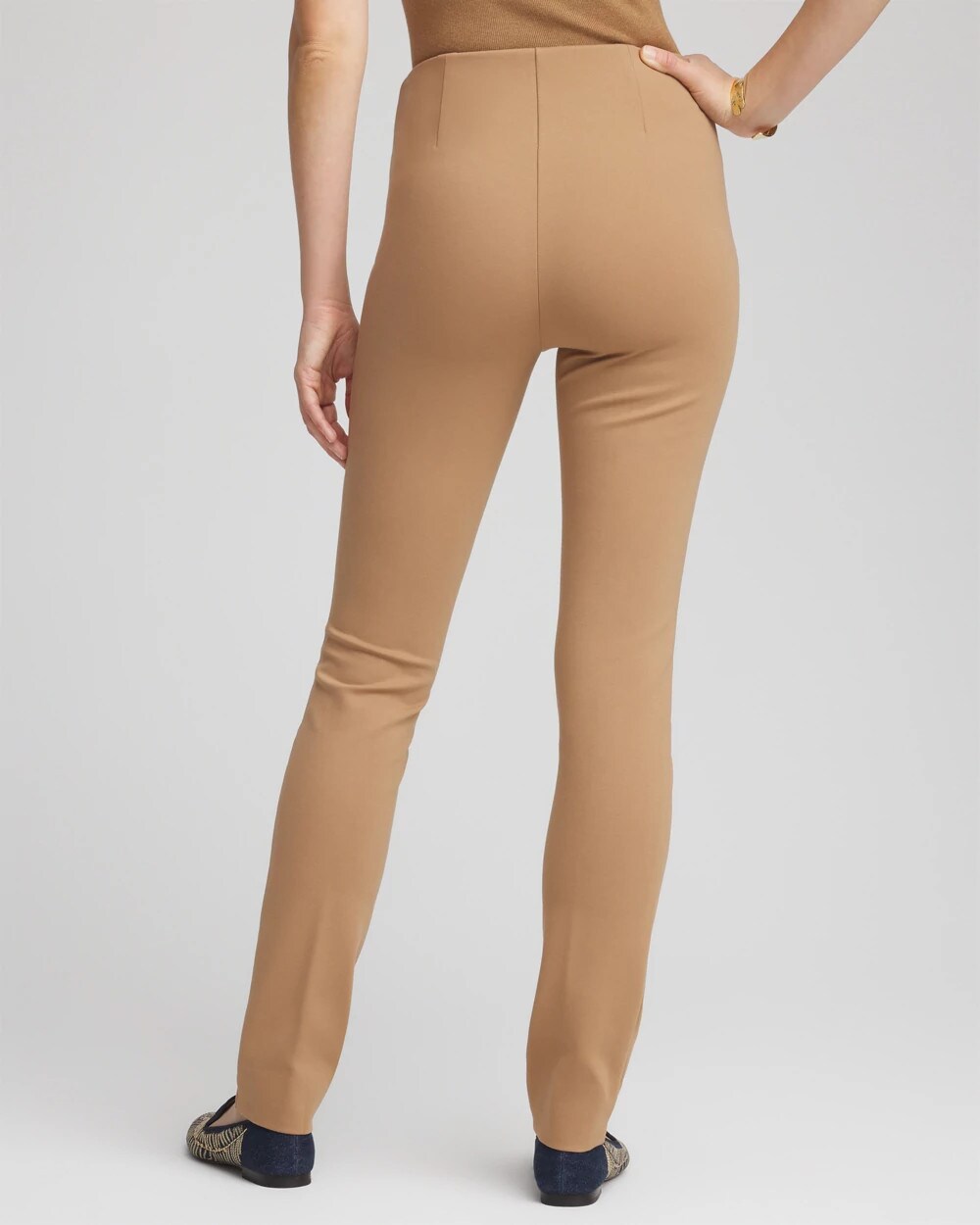 Juliet Slim Trim Detail Pants Caramel Apple - Chico's