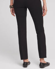 Juliet Slim Trim Detail Ankle Pants Black - Chico's