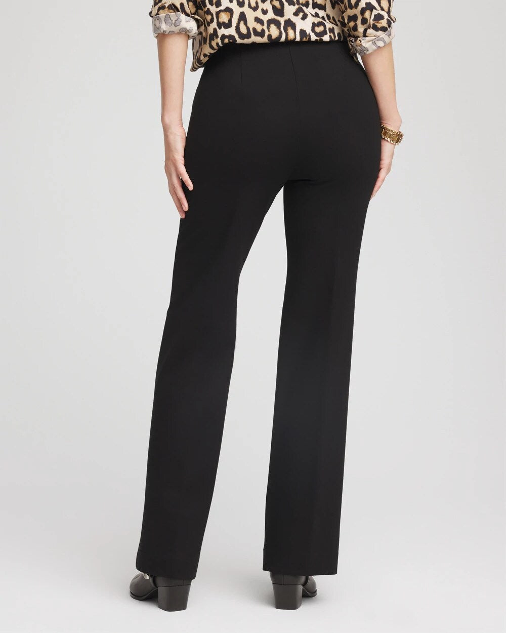 Juliet Wide Full Length Pant Black - Chico's