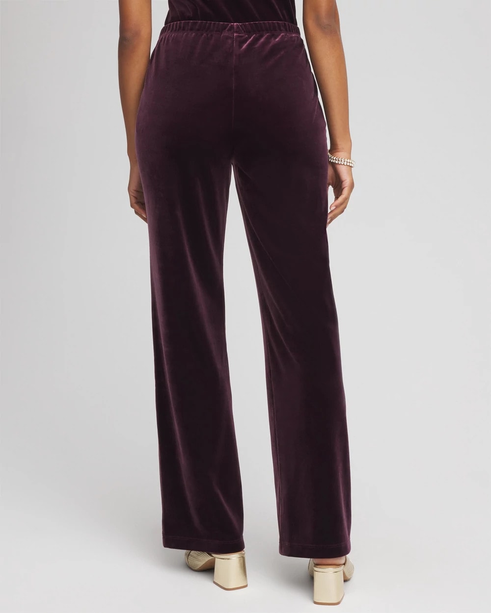 Travelers™ Velvet No Tummy Pants Night Bloom - Chico's