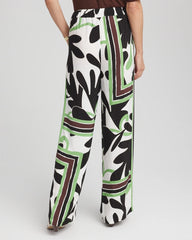 Printed Silky Soft Pants Ecru - Chico's