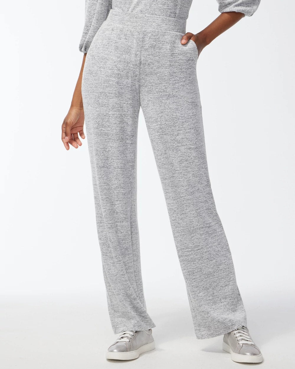 Zenergy® Soft Essentials Pants Salt And Pepper - Chico's