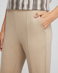 Juliet Straight Ankle Pants Taupe Heather - Chico's