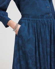 Jacquard Culotte Wide-Leg Pants Seaport - Chico's