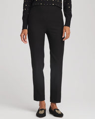 Lightweight Juliet Straight Ankle Pants Black - Chico's