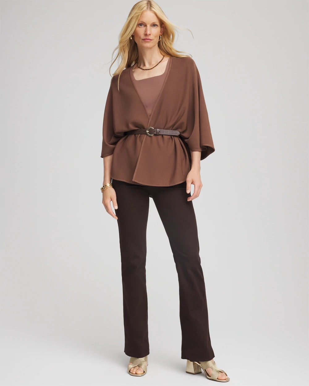 Pull-On Slim Bootcut Jeggings Cocoa Bean - Chico's