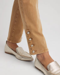 Girlfriend Slim Ankle Jeans Caramel Apple - Chico's