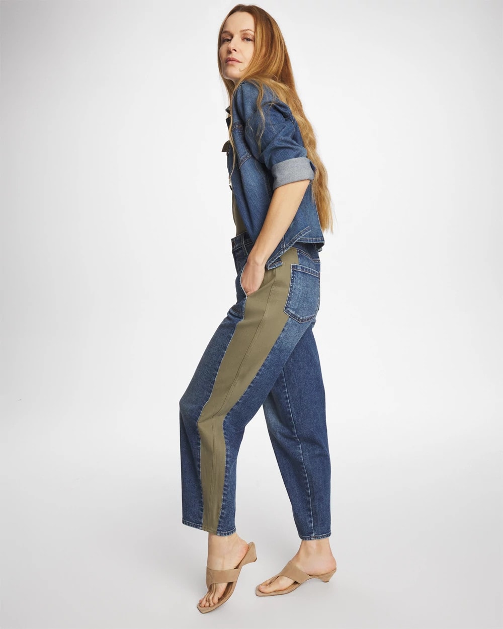 Utility Barrel Jeans Mariana Indigo - Chico's