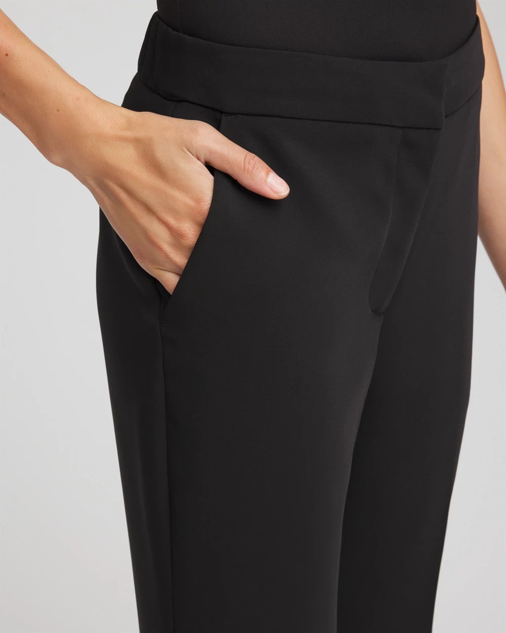 Crepe Flared Trouser Pants Black - Chico's