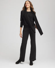 Ella Embellished Dolman Pullover Sweater Black - Chico's