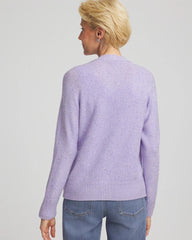 Shine Boyfriend Cardigan Lilac Mist - Chico's