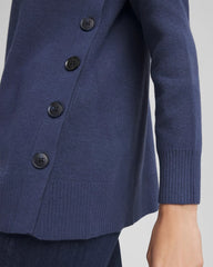 Button Tunic Sweater Indigo Sky - Chico's