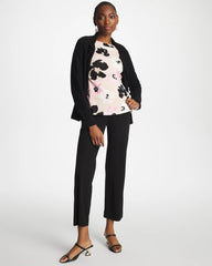 Matte Jersey Cropped Pants Black - Chico's