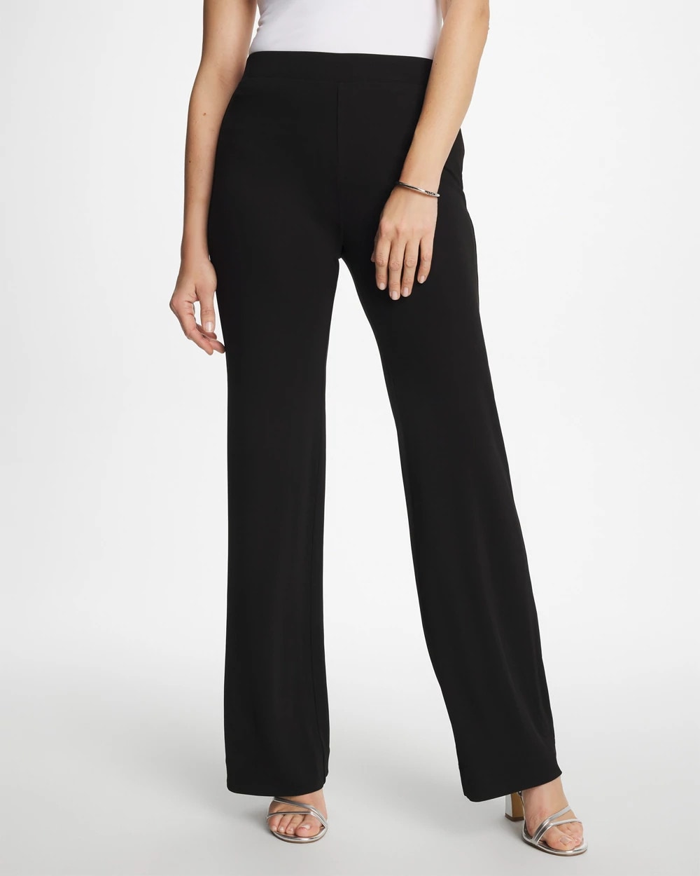 Matte Jersey Pants Black - Chico's
