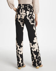 Shadow Blossom Matte Jersey Pants Black - Chico's