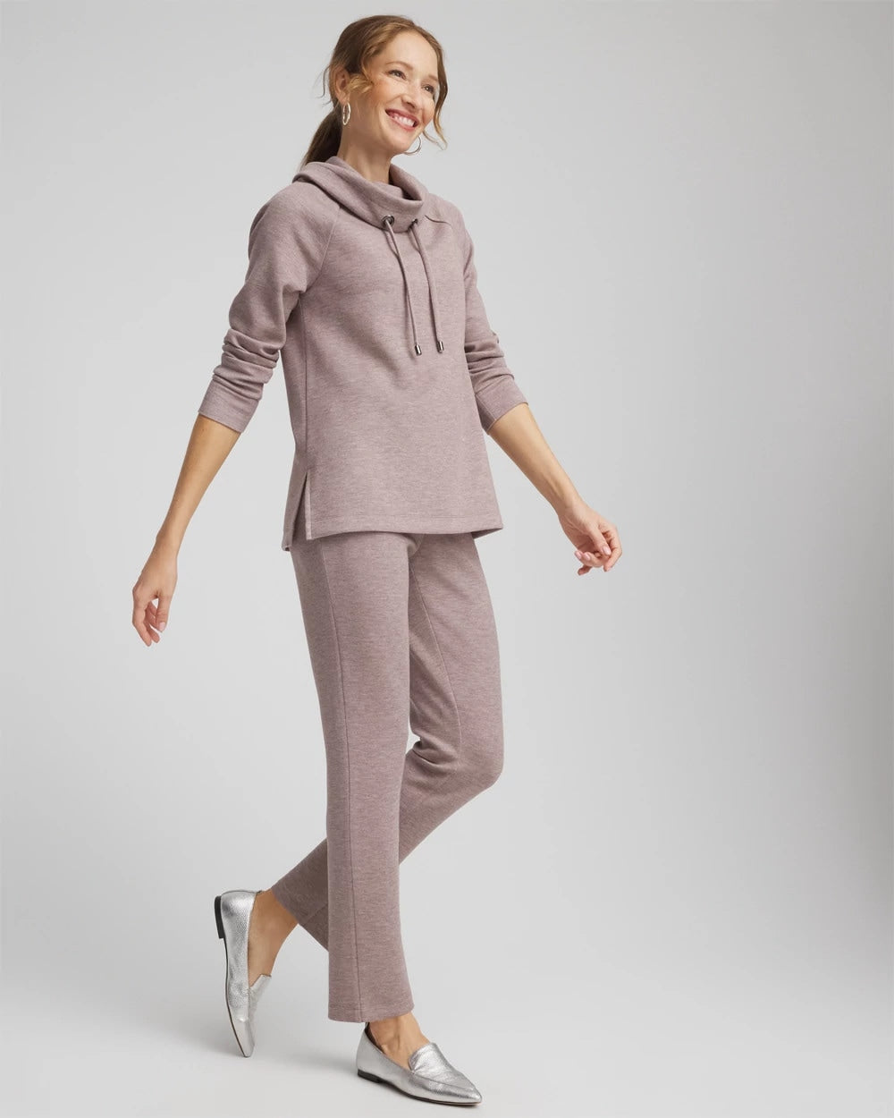 Zenergy® Soft Pants Taupe Heather - Chico's