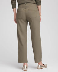 Petite Bi-Stretch Straight Ankle Pants Nettle Leaf - Chico's