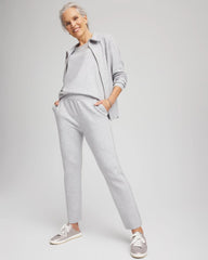 Zenergy® Luxe Diamante Pants Frosted Gray Heather - Chico's
