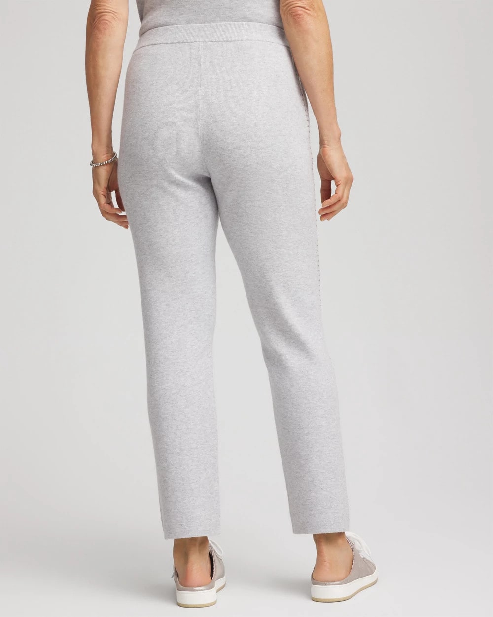 Zenergy® Luxe Diamante Pants Frosted Gray Heather - Chico's