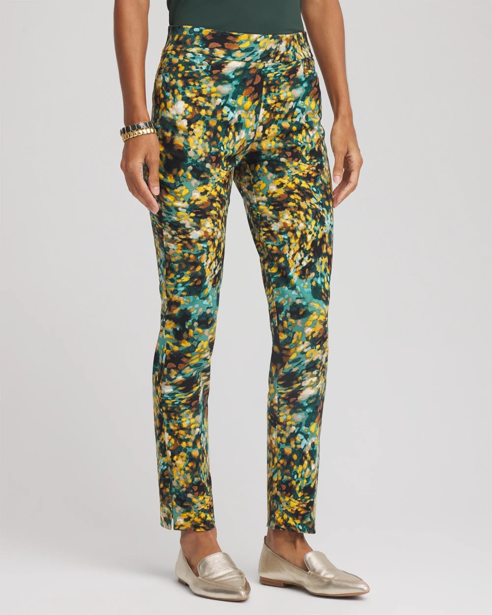 Brigitte™ Slim Pull-On Ankle Pants Black - Chico's