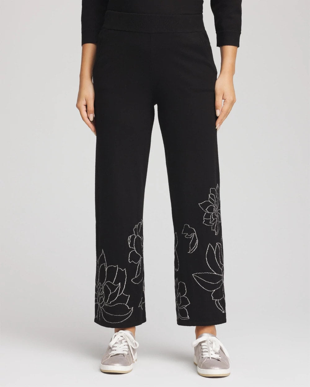 Zenergy® Luxe Intarsia Pants Black - Chico's
