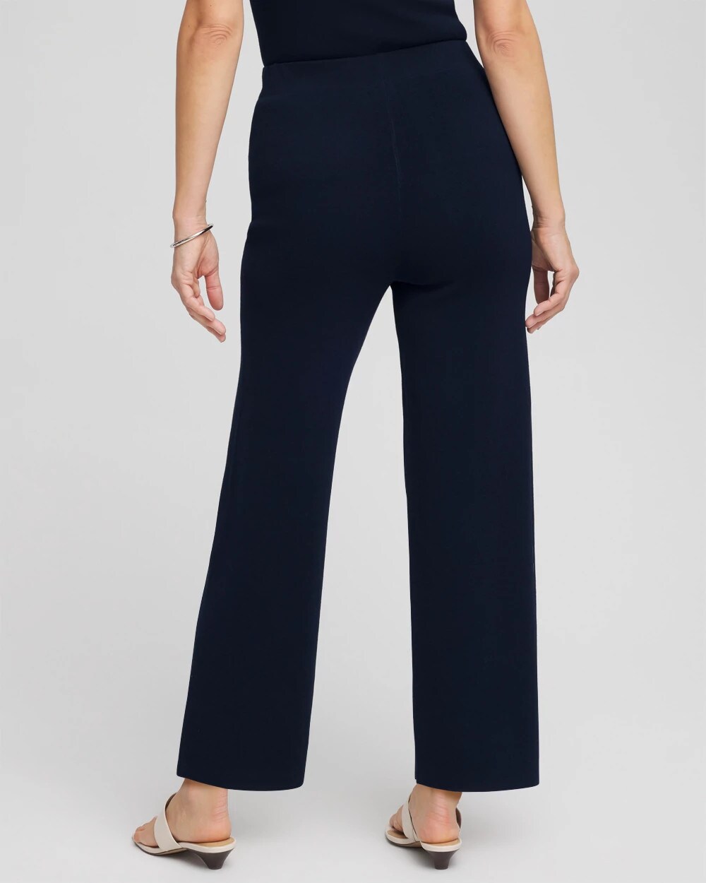 Travelers™ Sweater Knit Wide-Leg Pants Travelers India Ink - Chico's