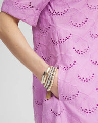 Eyelet Popover Dress Lavender Skies - Chico's