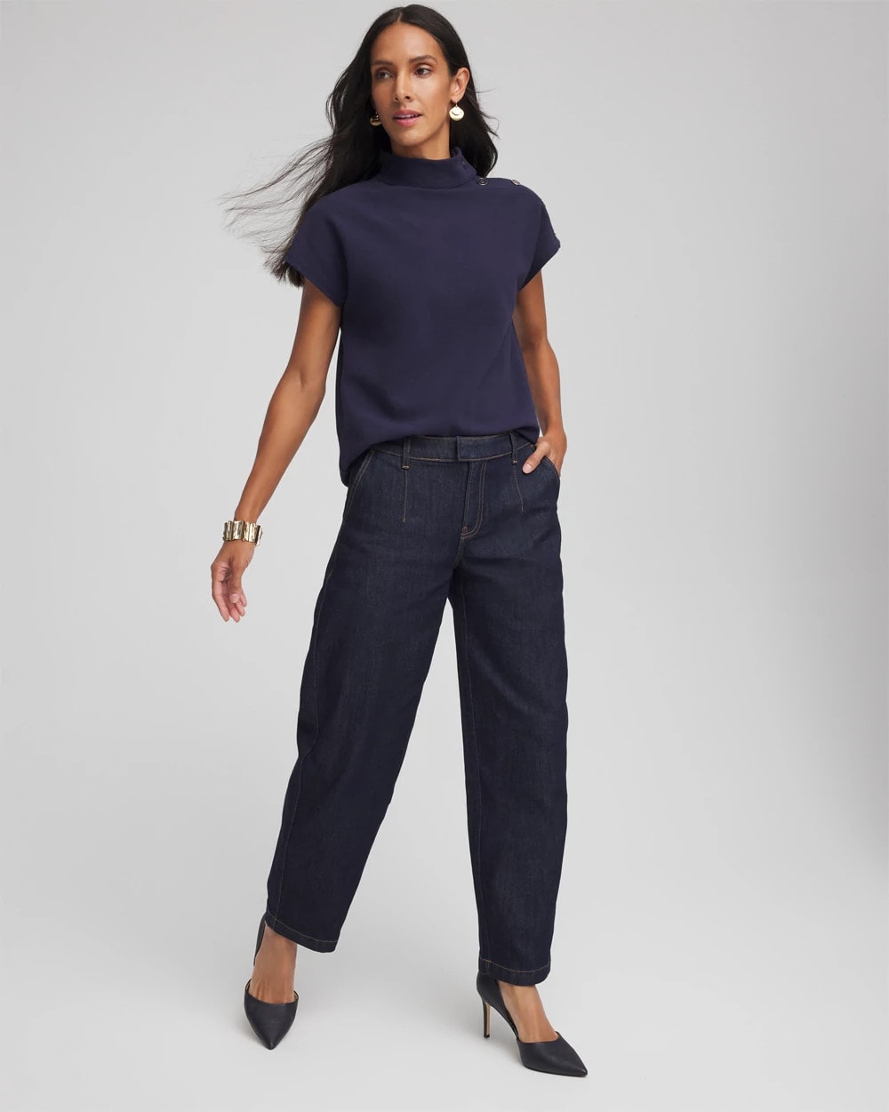 Tapered Trouser Jeans Cedar Rinse - Chico's