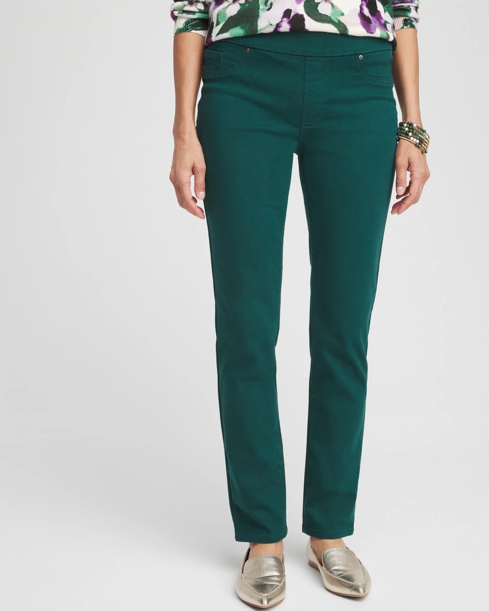 Denim Pull-On Jeggings Enchanted Forest - Chico's
