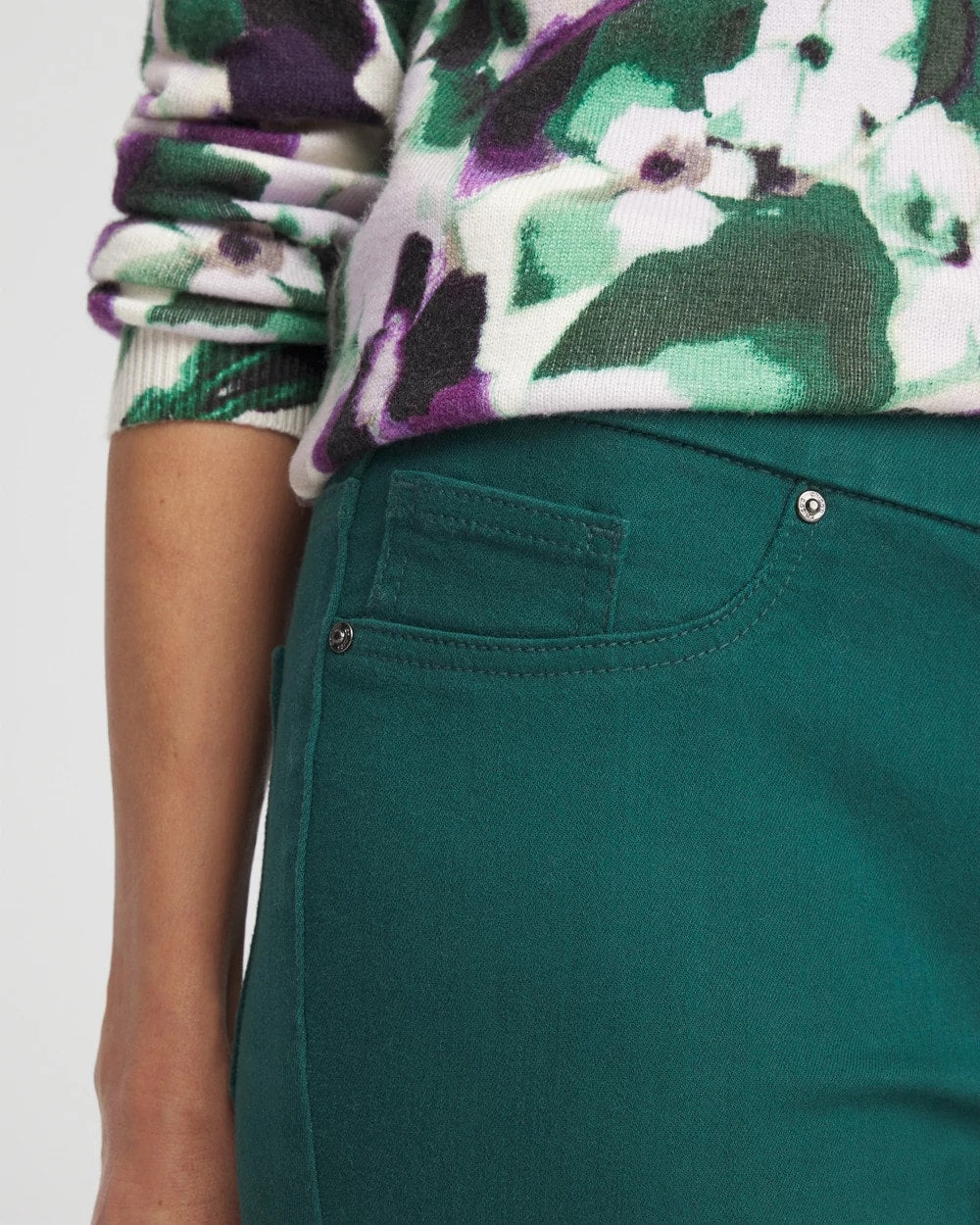 Denim Pull-On Jeggings Enchanted Forest - Chico's