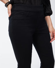Black Pull-on Bootcut Jeggings Black - Chico's