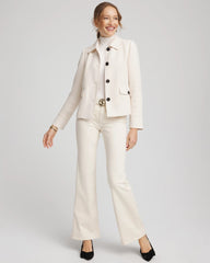 Bouclé Chore Jacket English Cream - Chico's
