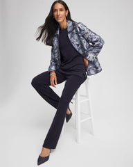 Travelers™ Jacquard Swirl Jacket Travelers India Ink - Chico's