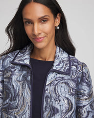 Travelers™ Jacquard Swirl Jacket Travelers India Ink - Chico's