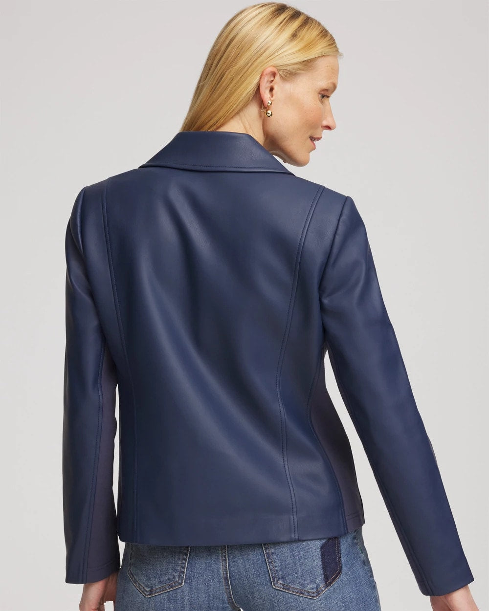 Faux Leather Moto Jacket Pacific Rim - Chico's