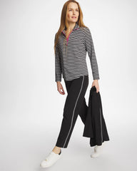 Zenergy® UPF Lattice-Trim Ankle Pants Black - Chico's