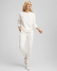 Zenergy® Rhinestone Joggers English Cream - Chico's