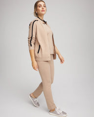 Zenergy® Luxe Cashmere-Blend Cardigan Champagne Fizz - Chico's