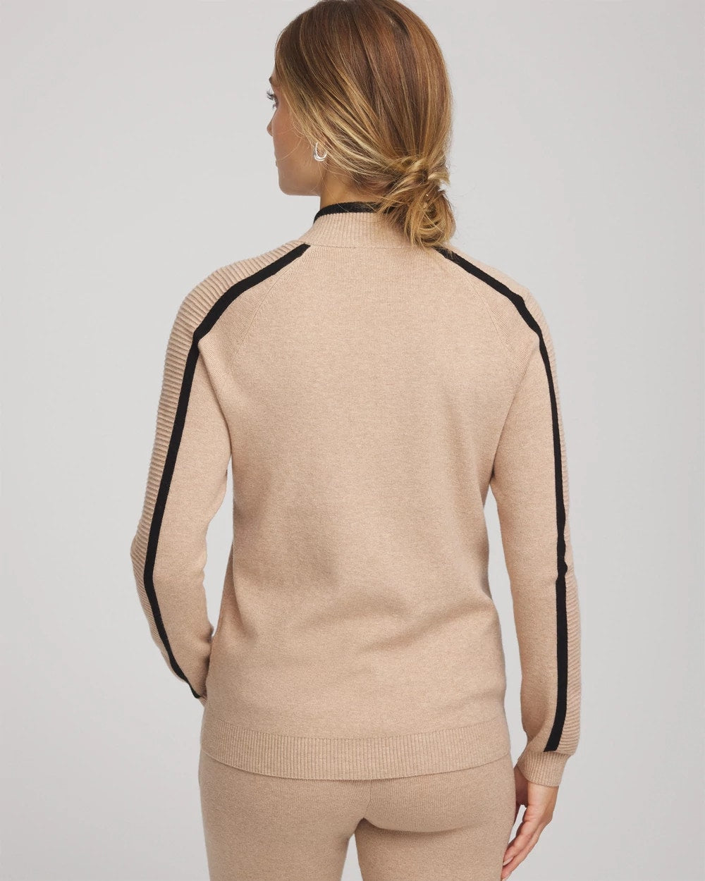 Zenergy® Luxe Cashmere-Blend Cardigan Champagne Fizz - Chico's