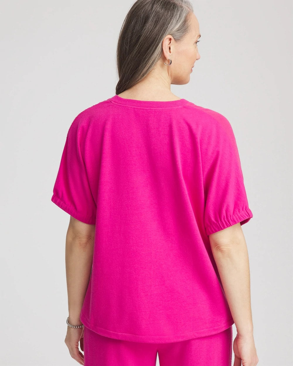 Zenergy® Gauze Lounge Shirt Crushed Berries - Chico's