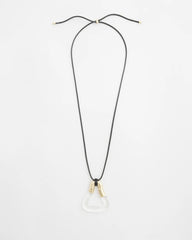 Adjustable Lucite Pendant Necklace Lucite - Chico's