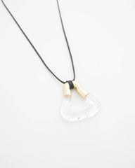 Adjustable Lucite Pendant Necklace Lucite - Chico's